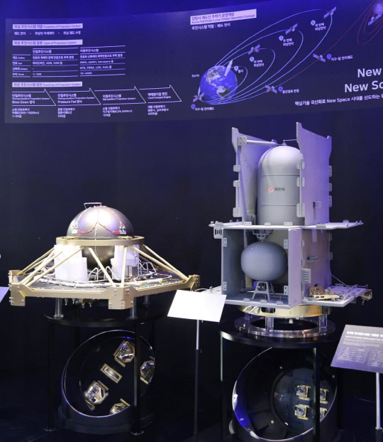 한화의 위성추진시스템. <한화 제공>